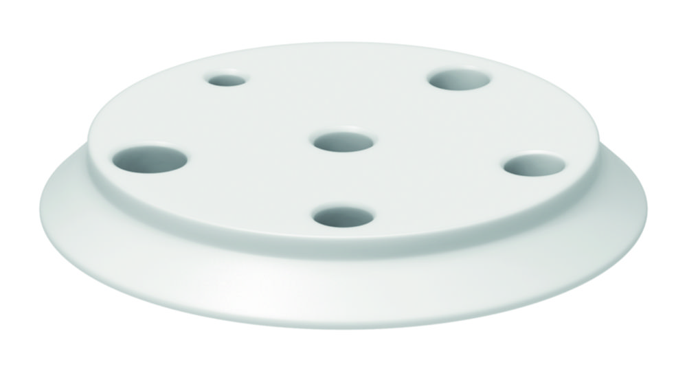 Flat flange lids, PTFE, DN 150, Typ 2 Flat flange lids, PTFE, DN 150, Typ 2