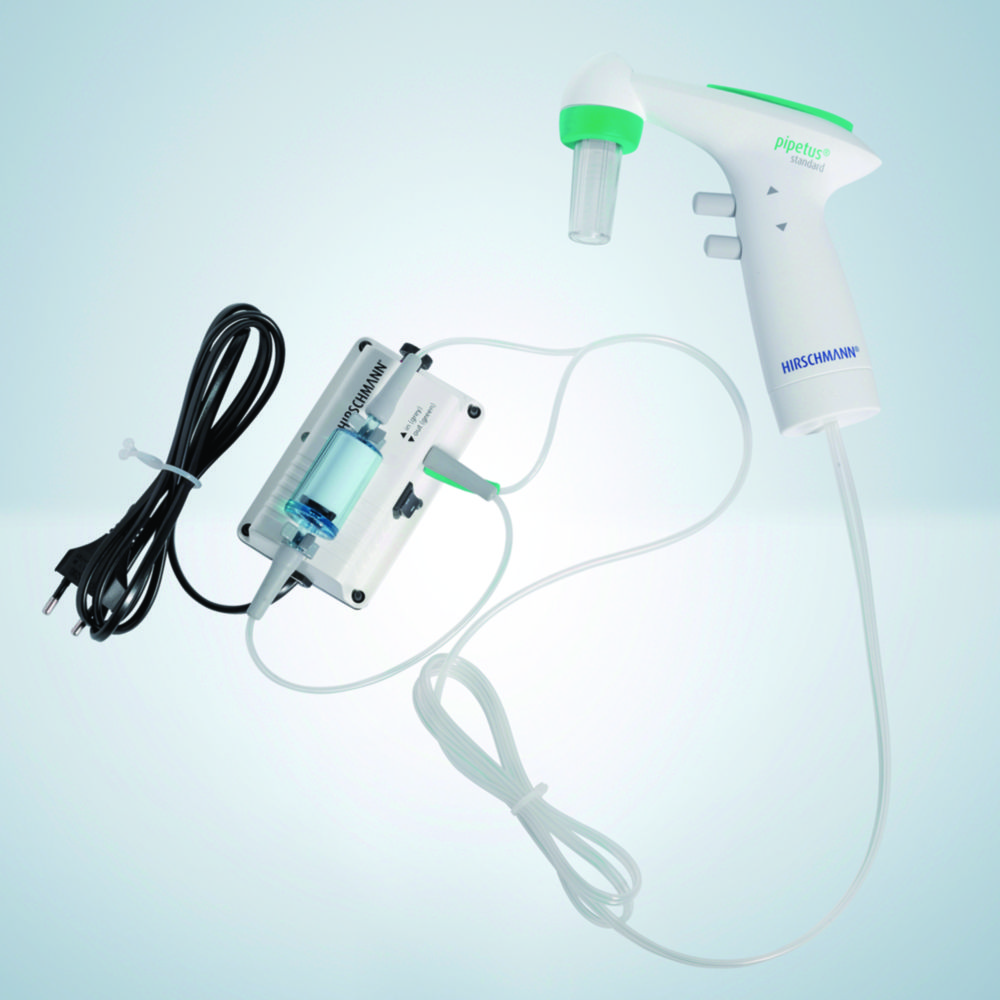 Pipette controller pipetus® standard, with pump filter Pipette controller pipetus® standard, with pump filter