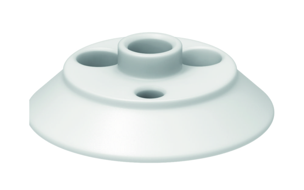 Flat flange lids, PTFE, DN 60, Typ 1 Flat flange lids, PTFE, DN 60, Typ 1