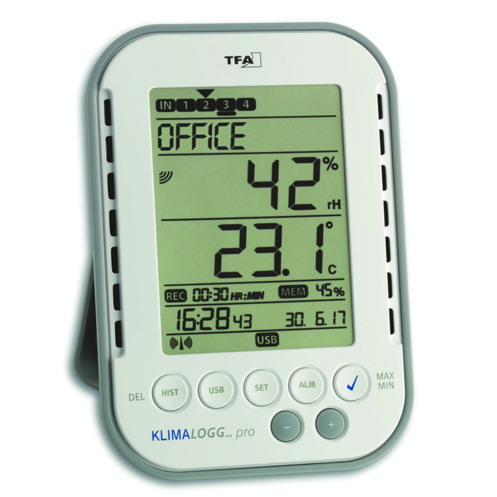 Professional thermo-hygrometer with data logger KlimaLogg Pro Professional thermo-hygrometer with data logger KlimaLogg Pro