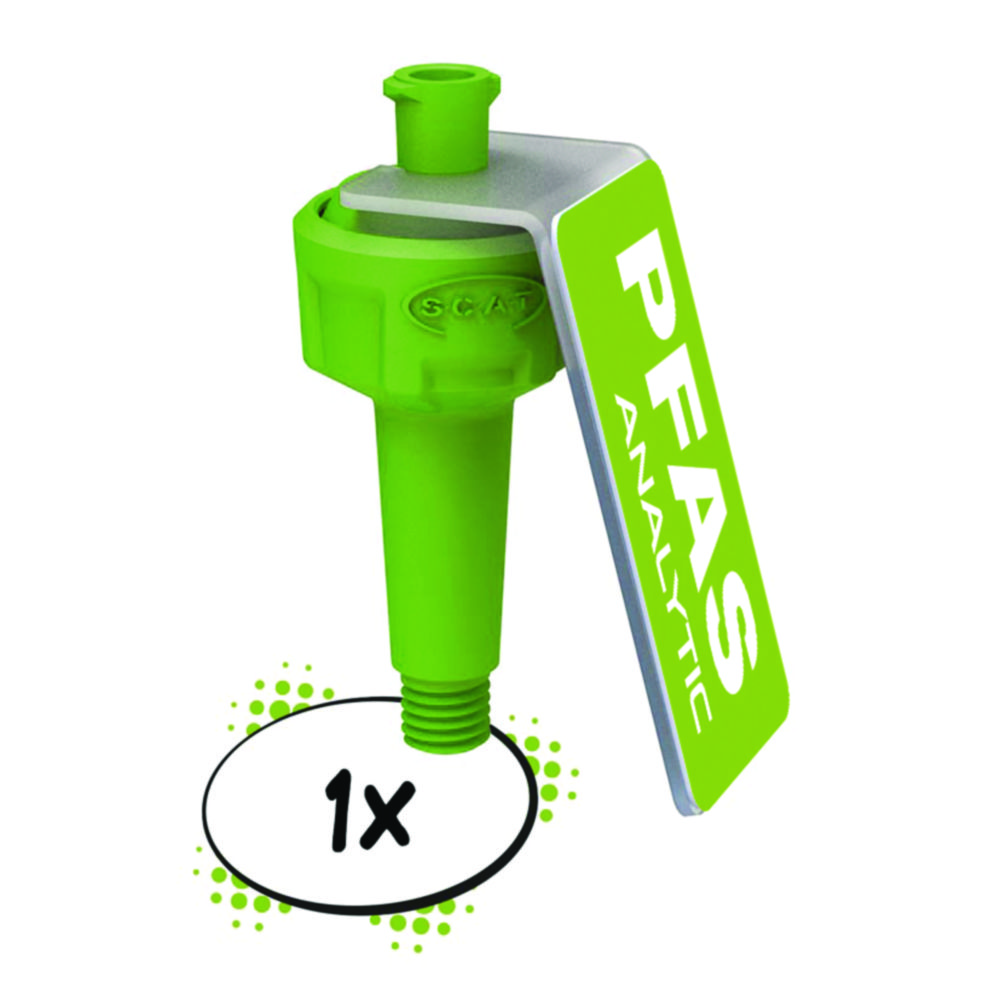 Air valves, PP, for PFAS analysis Air valves, PP, for PFAS analysis