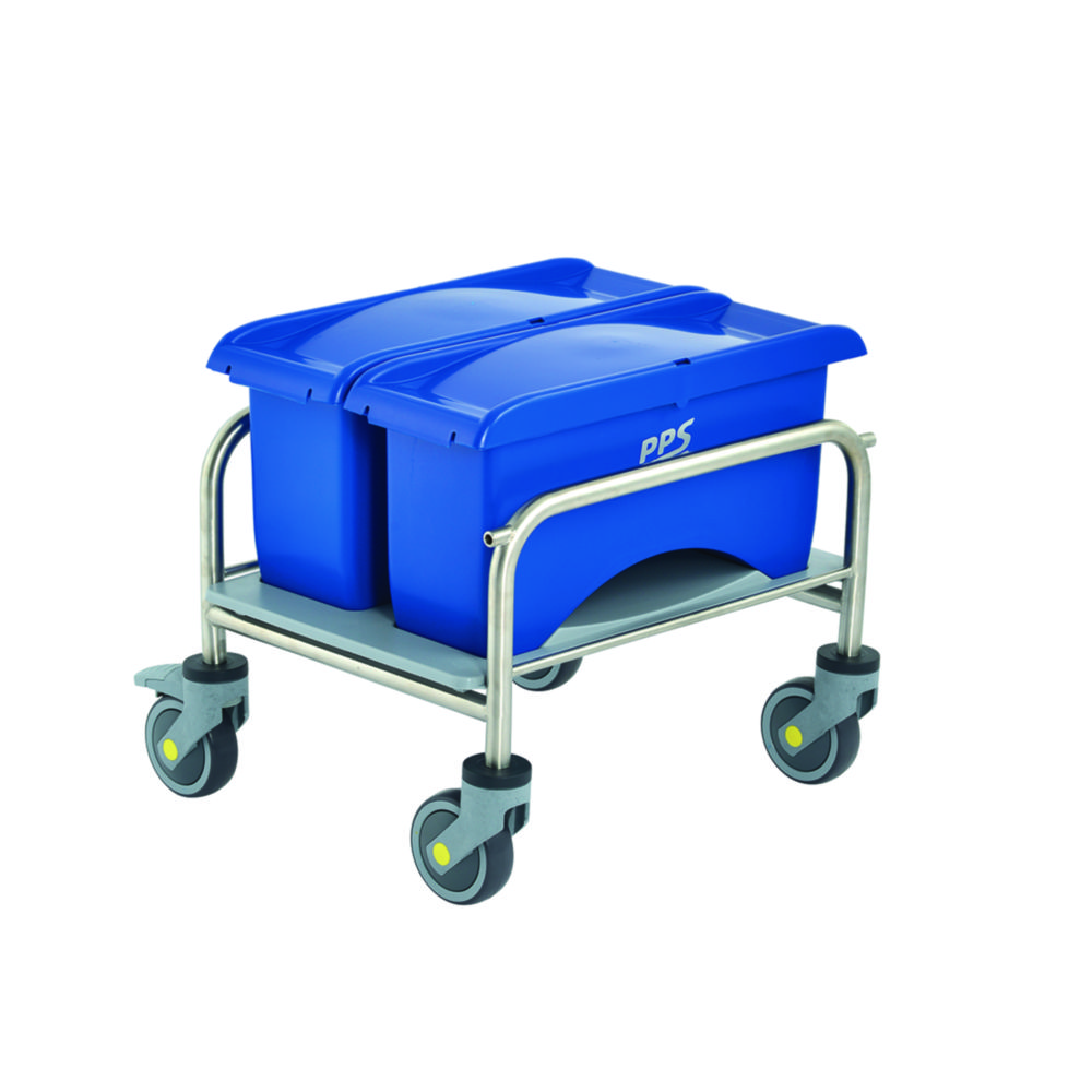 Cleaning trolleys Clino® CR mini EM-CR1, stainless steel Cleaning trolleys Clino® CR mini EM-CR1, stainless steel