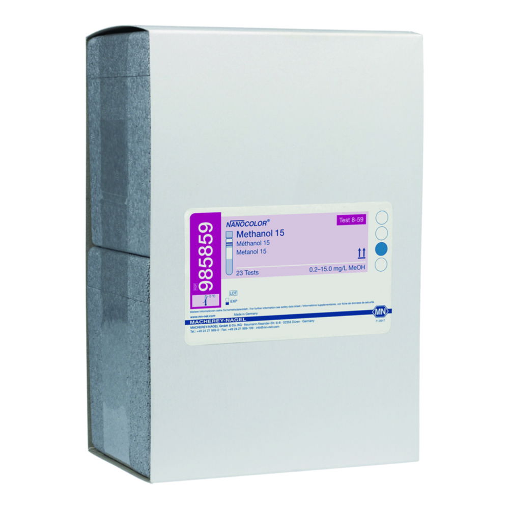 Tube tests NANOCOLOR® Methanol