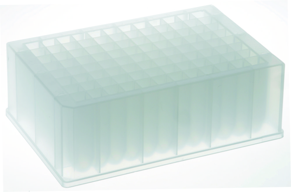 Deep-well plate system, Riplate® square wells Deep-well plate system, Riplate® square wells