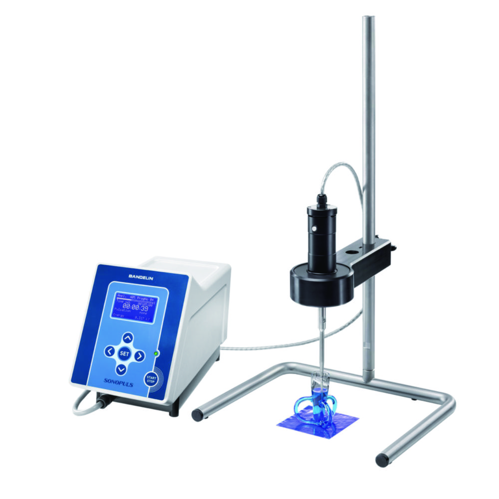 Ultrasonic homogeniser, SONOPULS HD 4050, set without stand annd vessel