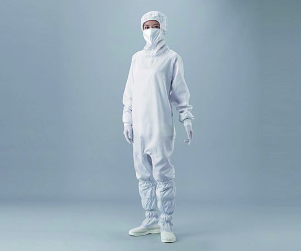Overall for cleanroom ASPURE, polyester, with hood and mask Overall for cleanroom ASPURE, polyester, with hood and mask