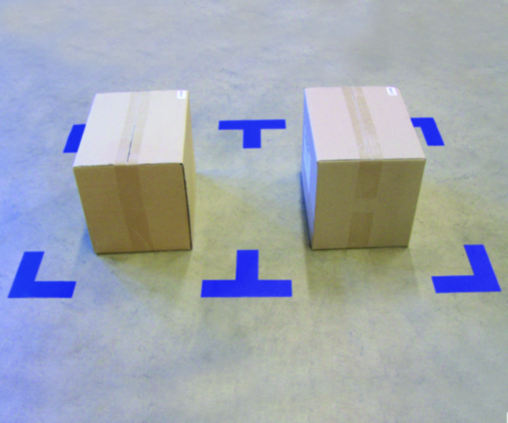 Floor markings DuraStripe® Xtreme, Round corners Floor markings DuraStripe® Xtreme, Round corners