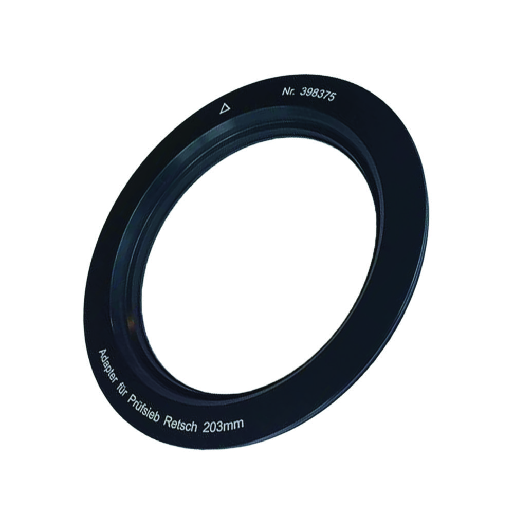 Adapters for test sieves Ø 203 mm Adapters for test sieves Ø 203 mm