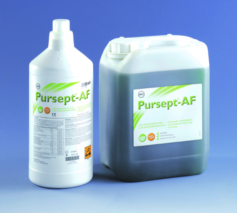 Surface disinfection concentrate, Pursept® AF Surface disinfection concentrate, Pursept® AF