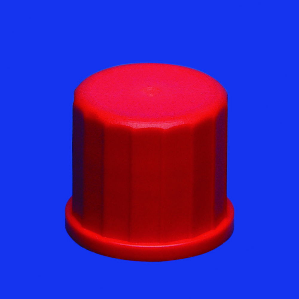 Schraubverschlusskappen für Gewinderohre, PBT