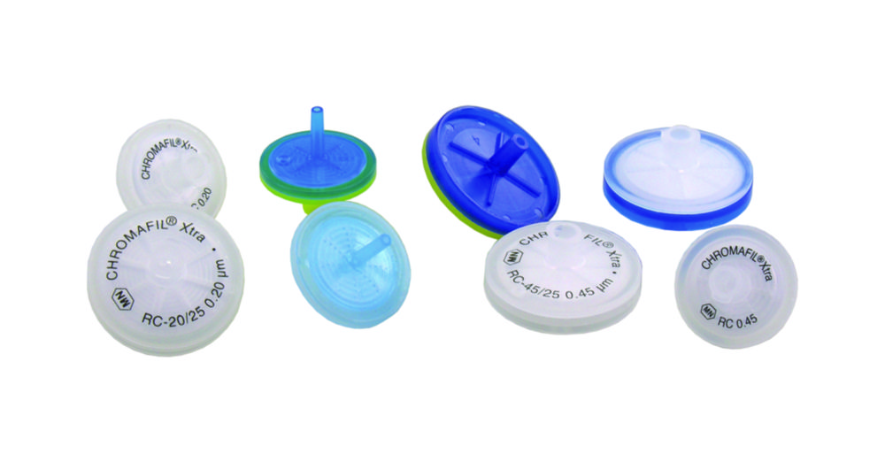 Syringe filter CHROMAFIL®, regenerated Cellulose (RC) Syringe filter CHROMAFIL®, regenerated Cellulose (RC)