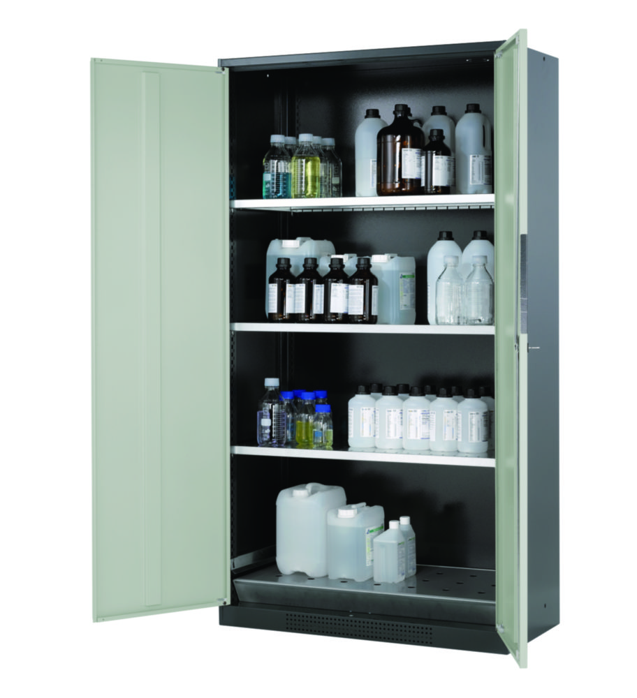 Cabinets for chemicals CS-CLASSIC with wing doors Cabinets for chemicals CS-CLASSIC with wing doors