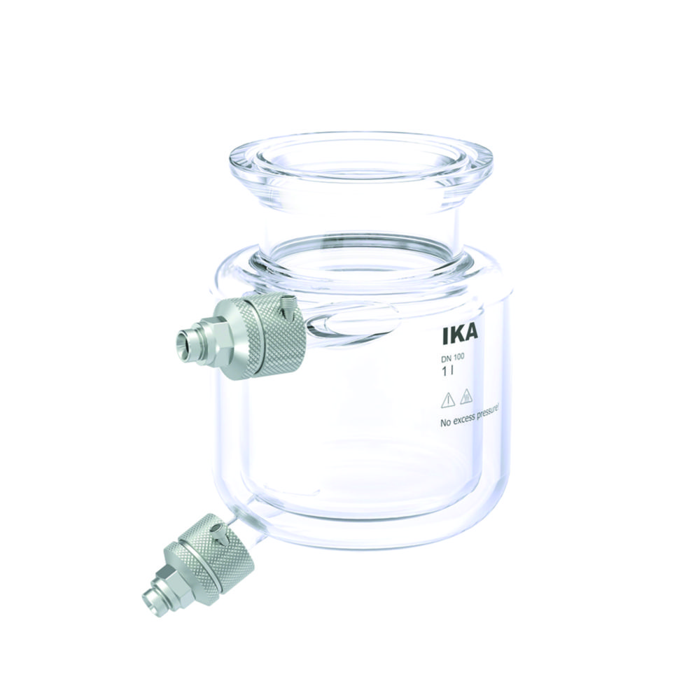 Reactor vessels for Synthesis reactors EasySyn Advanced and Starter, borosilicate glass 3.3, without bottom discharge valve Reactor vessels for Synthesis reactors EasySyn Advanced and Starter, borosilicate glass 3.3, without bottom discharge valve