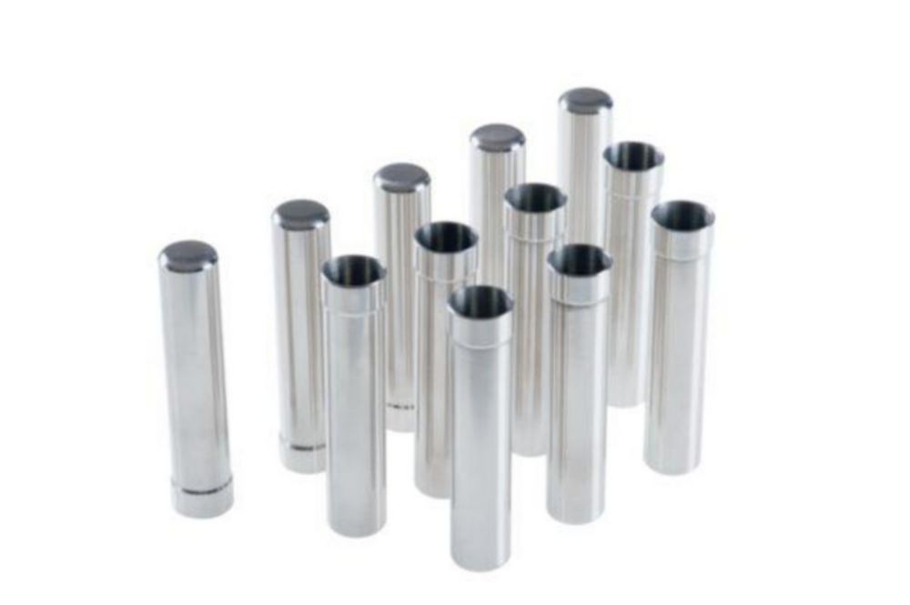 Steel sleeves and adapters for fixed angle rotor F-35-48-17 Steel sleeves and adapters for fixed angle rotor F-35-48-17