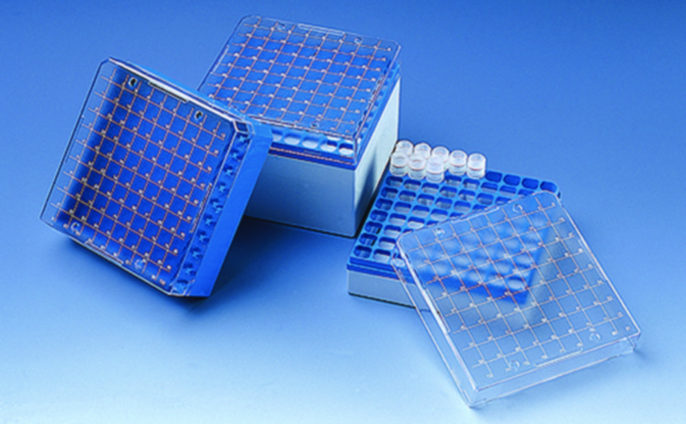 Storage boxes, PC for cryogenic tubes
