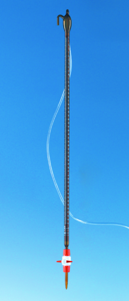 Compact automatic burettes, amber glass, class AS, BLAUBRAND® Compact automatic burettes, amber glass, class AS, BLAUBRAND®