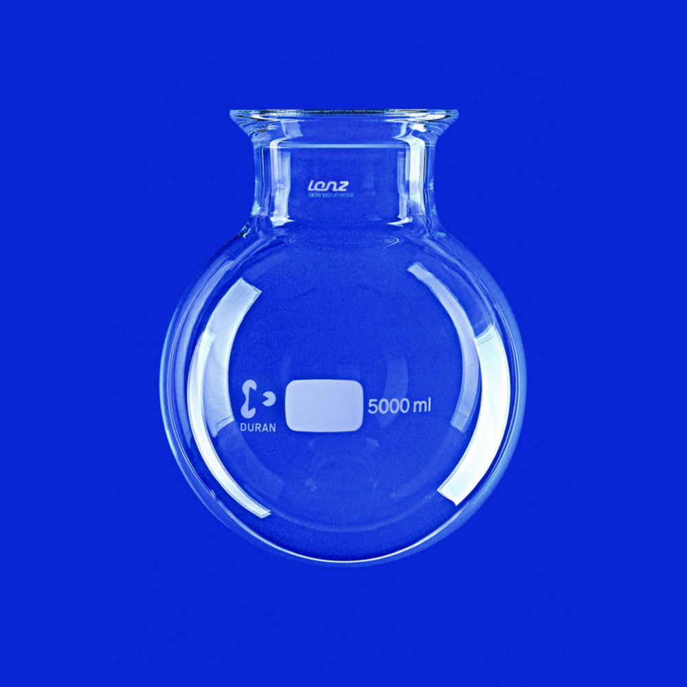 Reaktionsgefäße, kugelförmig, DURAN®-Rohr