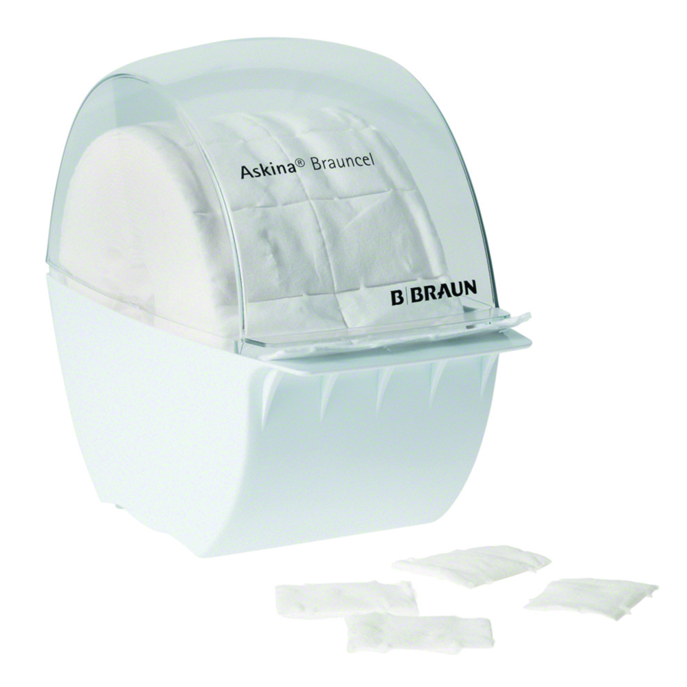 Box for Askina® Brauncel® cellulose absorbent pads Box for Askina® Brauncel® cellulose absorbent pads