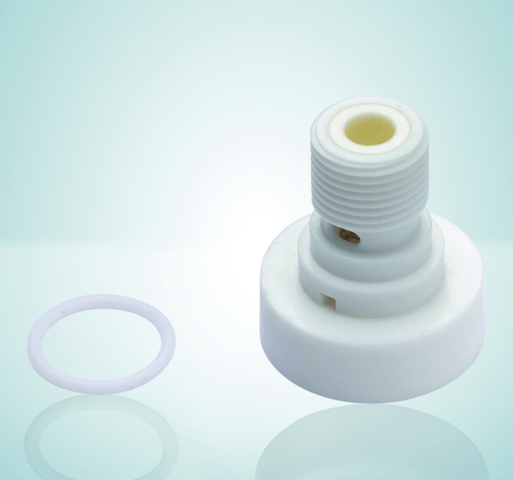 Recirculation valves for bottle-top dispensers and digital burettes Recirculation valves for bottle-top dispensers and digital burettes