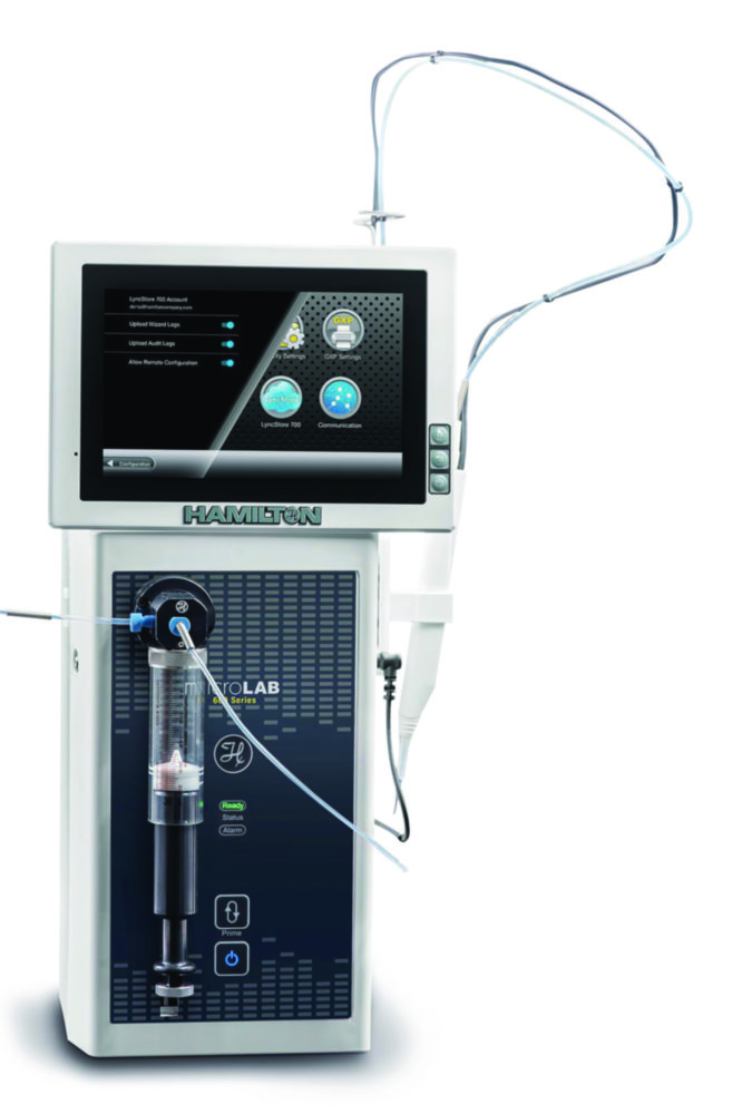 Single Syringe Dispenser with Advanced Controller Microlab® 700 Series Single Syringe Dispenser with Advanced Controller Microlab® 700 Series