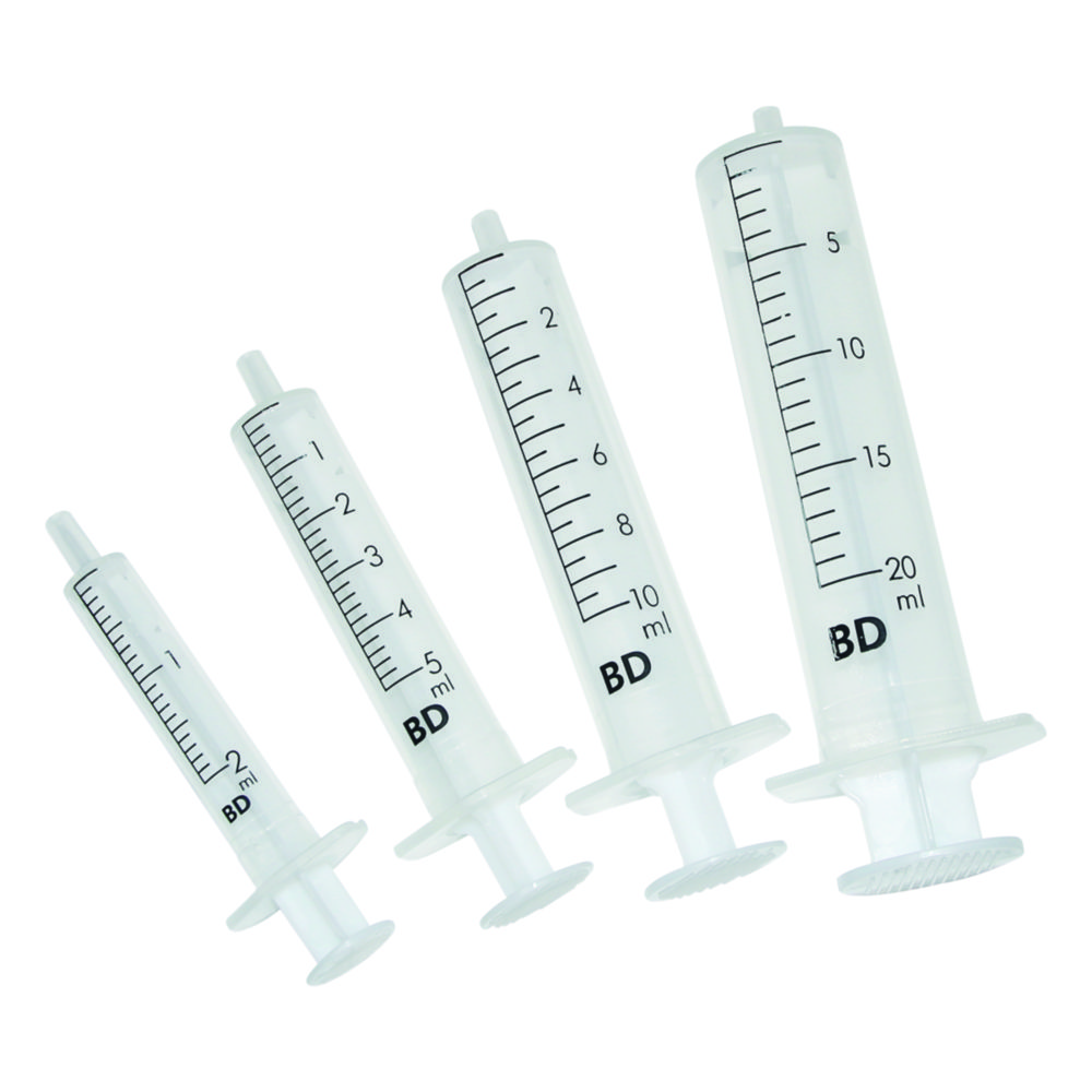 Syringes BD Discardit™ II, disposable, 2-piece, PP/PE, sterile Syringes BD Discardit™ II, disposable, 2-piece, PP/PE, sterile