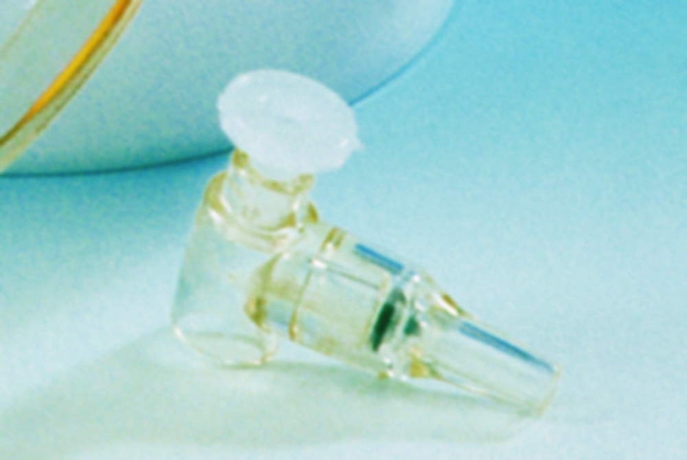 Accessory venting stopper for desiccators, PC Accessory venting stopper for desiccators, PC