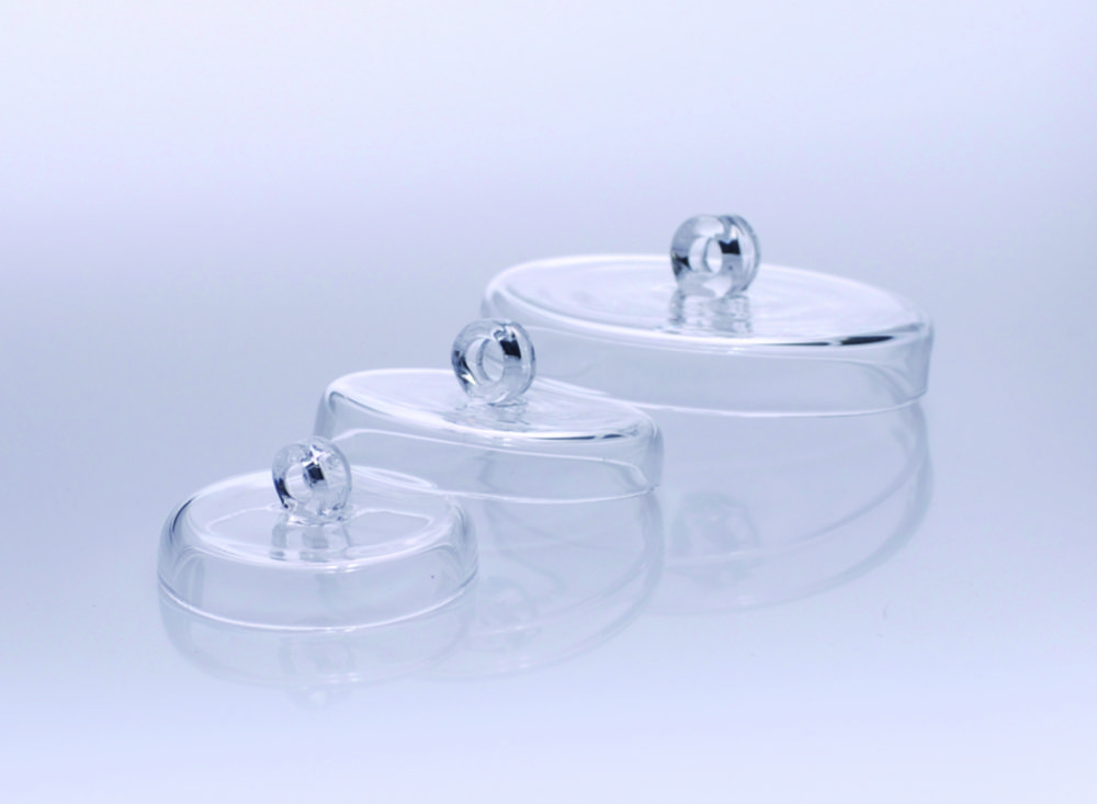 Lids for Crucibles, quartz glass Lids for Crucibles, quartz glass