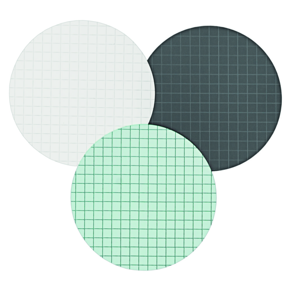 Membrane filters PORAFIL®CM, with grid Membrane filters PORAFIL®CM, with grid