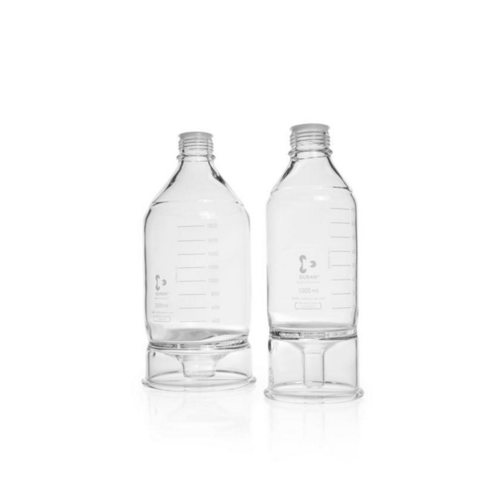 HPLC-Reservoir-Flaschen DURAN®, Borosilikatglas 3.3, mit konischem Boden