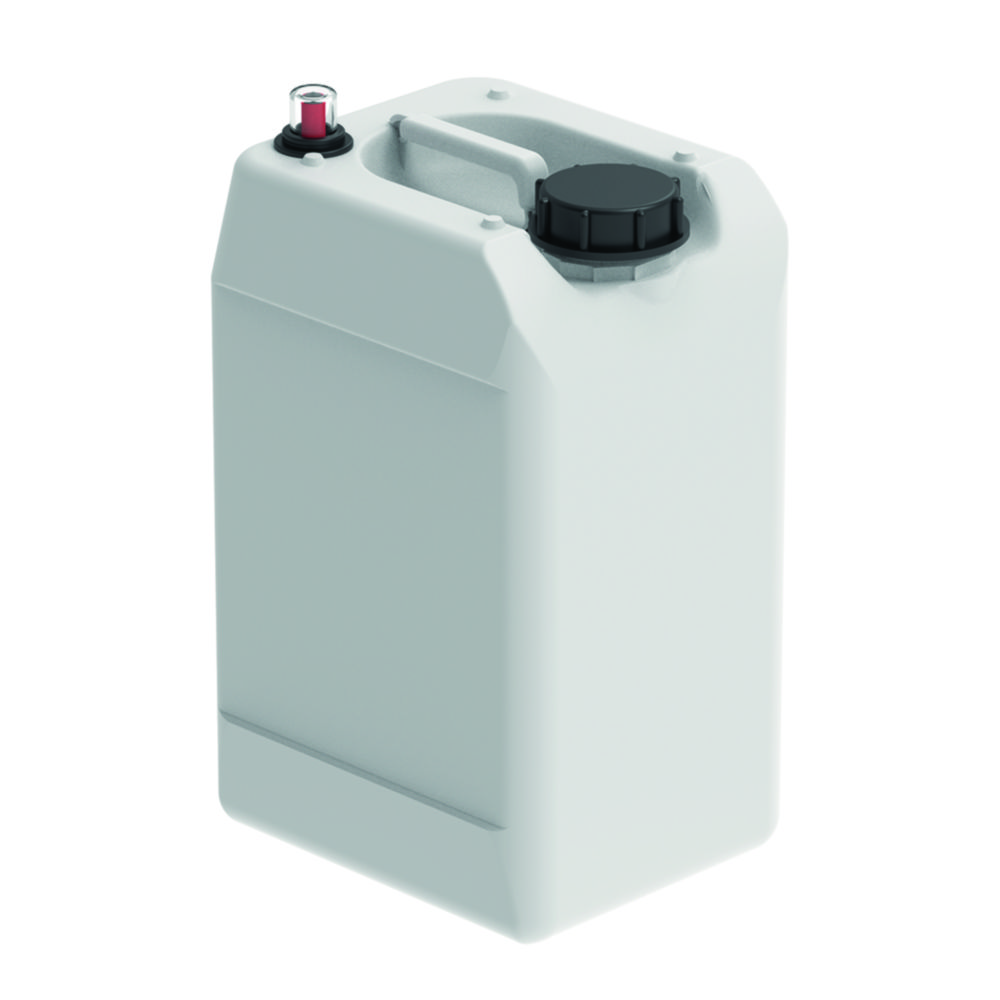 Jerrycans, HDPE, with mechanical level control Jerrycans, HDPE, with mechanical level control