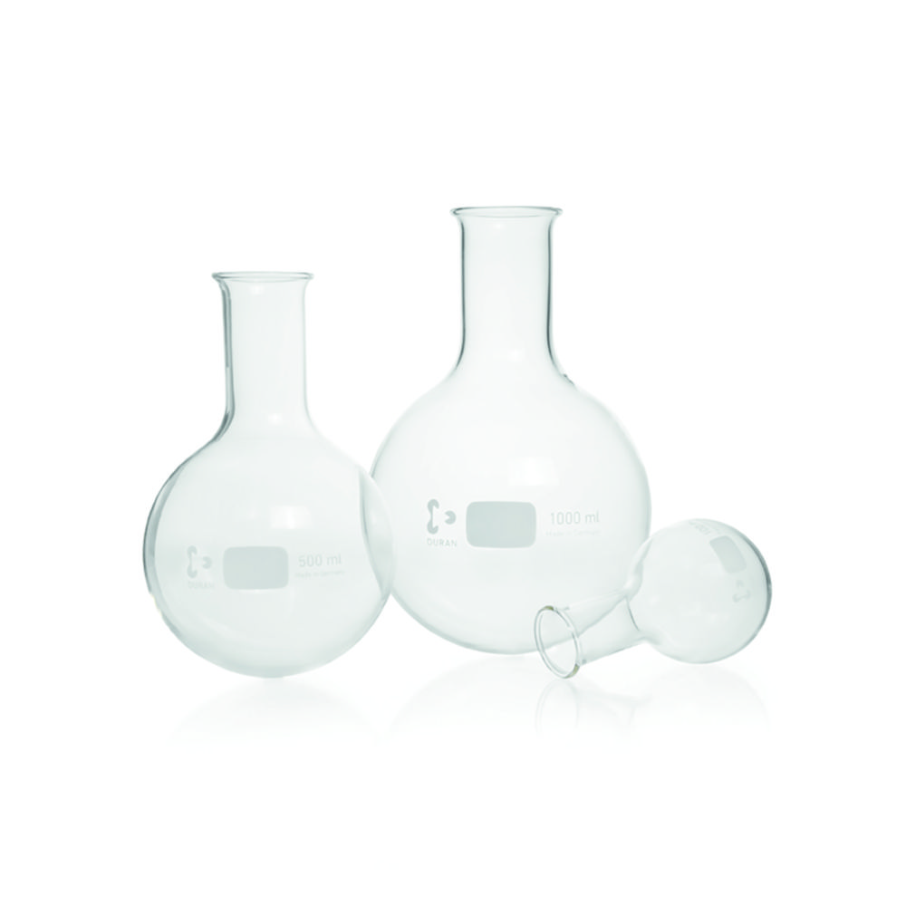 Round bottom flasks, DURAN®, narrow neck Round bottom flasks, DURAN®, narrow neck