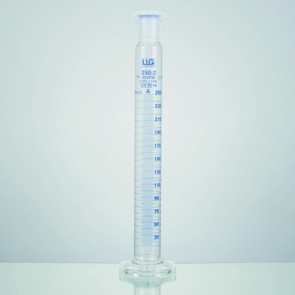 LLG-Mixing cylinders, borosilicate glass 3.3, tall form, class A LLG-Mixing cylinders, borosilicate glass 3.3, tall form, class A