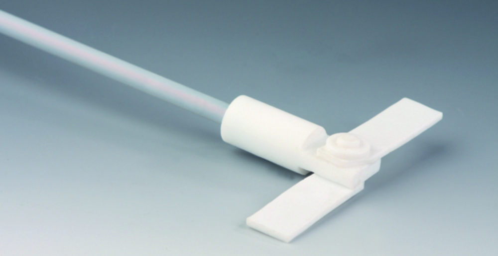 Overhead stirrer rotors, centrifugal paddle, PTFE Overhead stirrer rotors, centrifugal paddle, PTFE