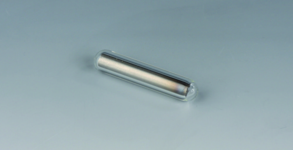 Magnetic stirring bars, borosilicate glass Magnetic stirring bars, borosilicate glass