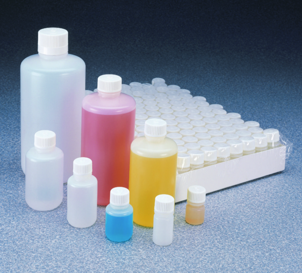 Enghalsflaschen Nalgene™, HDPE, mit Verschluss, PP