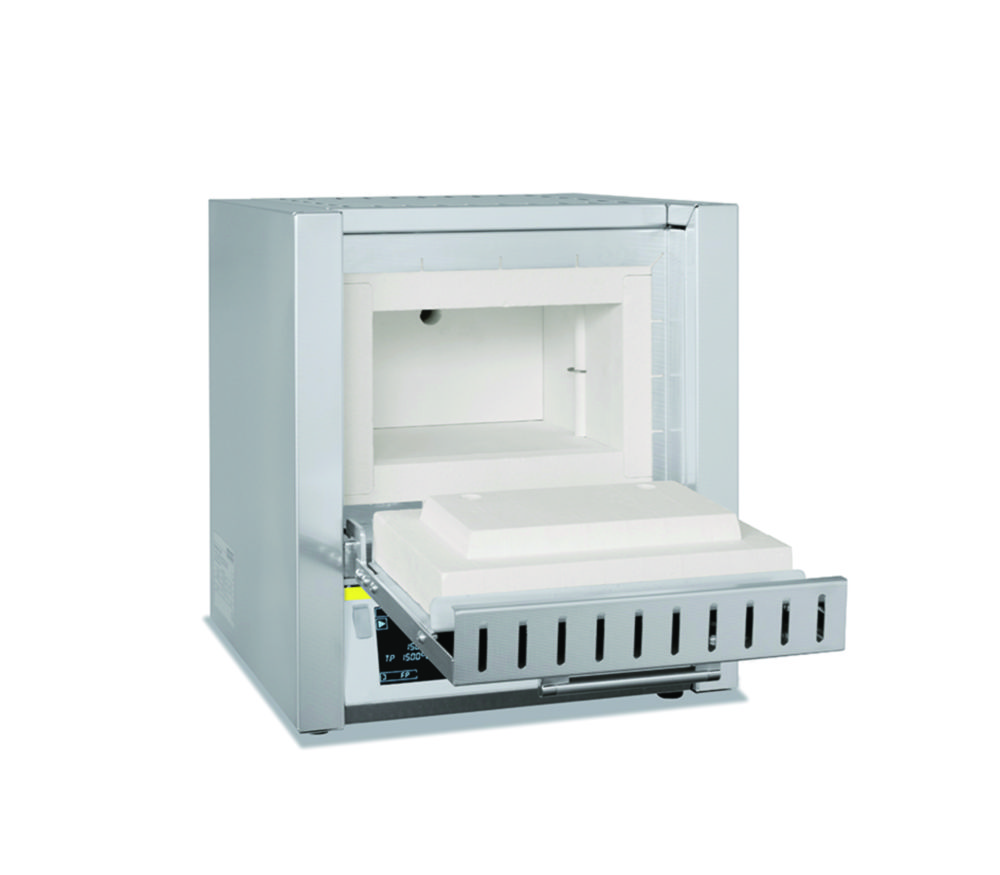 Muffle furnaces series L, max. 1400 °C, with flap door Muffle furnaces series L, max. 1400 °C, with flap door