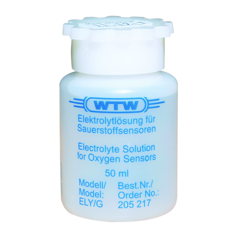 Electrolyte solution for dissolved oxygen electrodes Electrolyte solution for dissolved oxygen electrodes