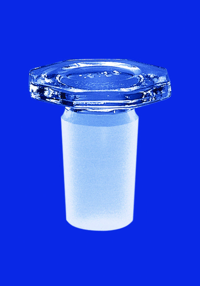 Conical ground joint stoppers, borosilicate glass 3.3 Conical ground joint stoppers, borosilicate glass 3.3