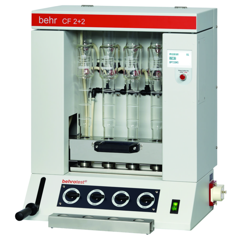 behrotest® CF 2+2 and CF 6, Semi-automatic Crude Fibre Extraction behrotest® CF 2+2 and CF 6, Semi-automatic Crude Fibre Extraction