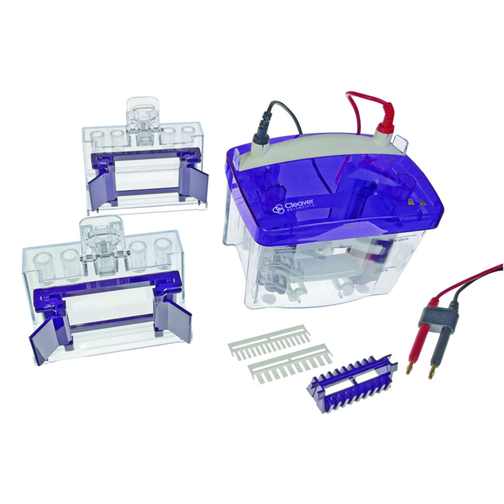 Gel electrophoresis tank proPAGE 4, gel thickness 0.75 mm Gel electrophoresis tank proPAGE 4, gel thickness 0.75 mm