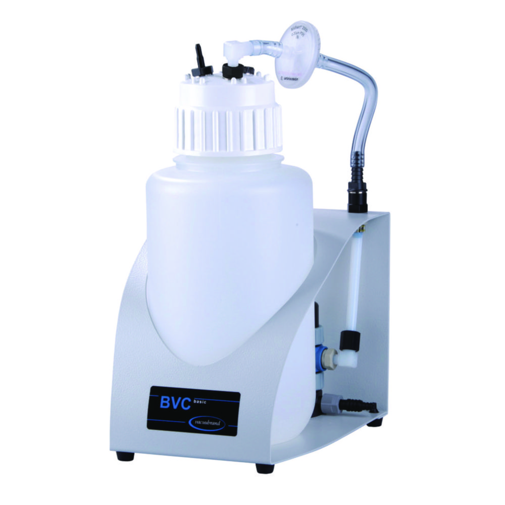 Fluid aspiration systems BioChem-VacuuCenter BVC basic, PP bottle Fluid aspiration systems BioChem-VacuuCenter BVC basic, PP bottle