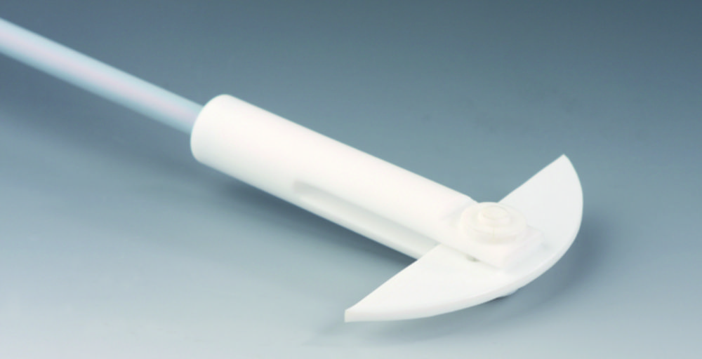 Crescent-shaped stirring rotors, PTFE Crescent-shaped stirring rotors, PTFE
