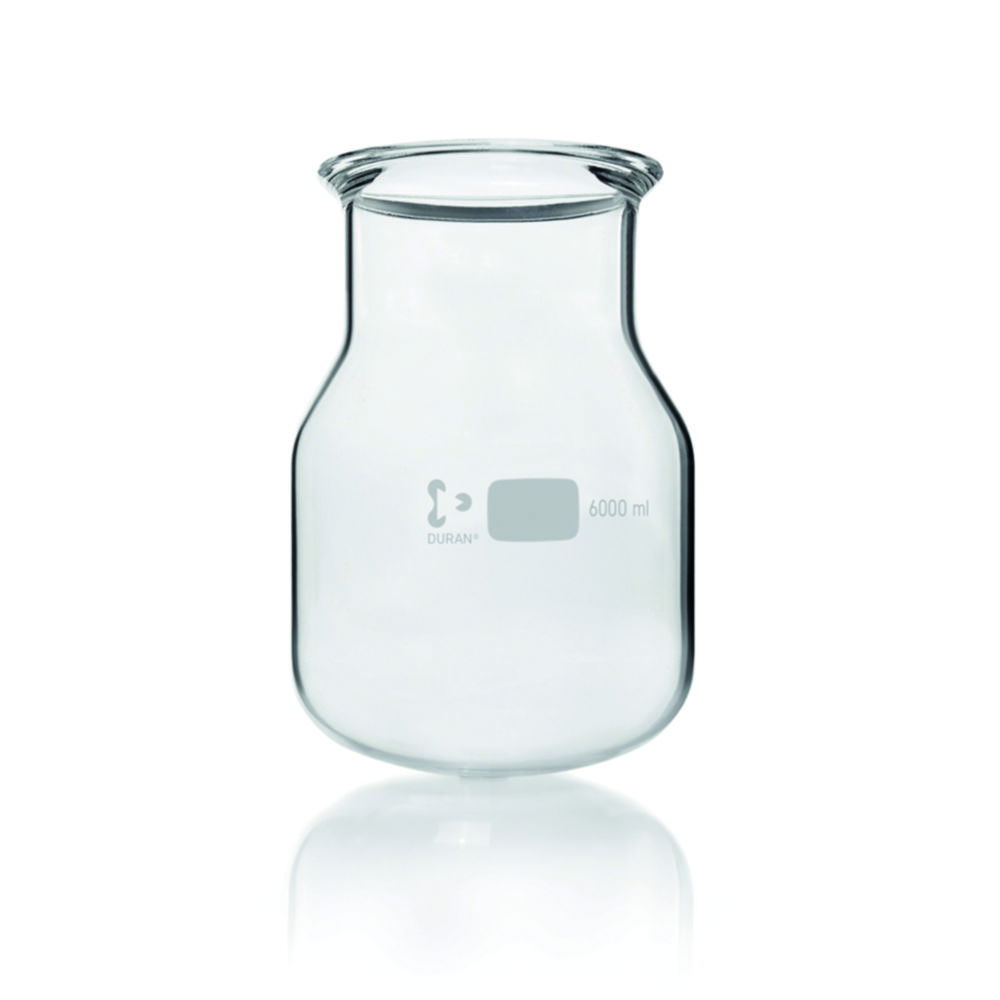 Planflansch-Reaktionsgefäße, DURAN®, kolbenförmig