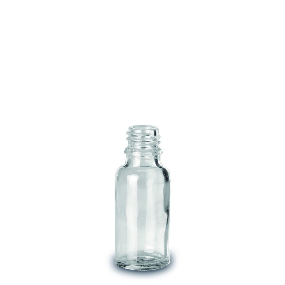 Dropping bottles, soda-lime glass, clear Dropping bottles, soda-lime glass, clear