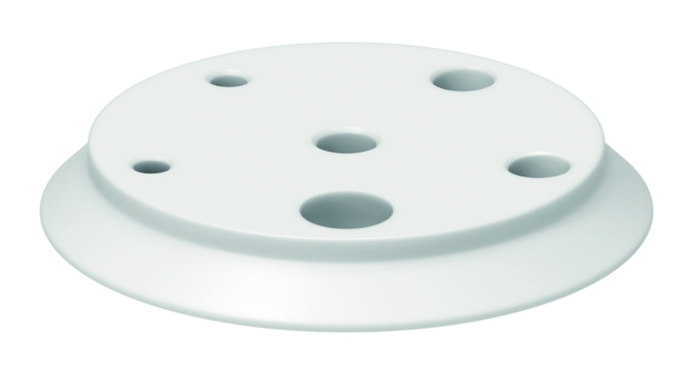 Flat flange lids, PTFE, DN 150, Typ 3 Flat flange lids, PTFE, DN 150, Typ 3