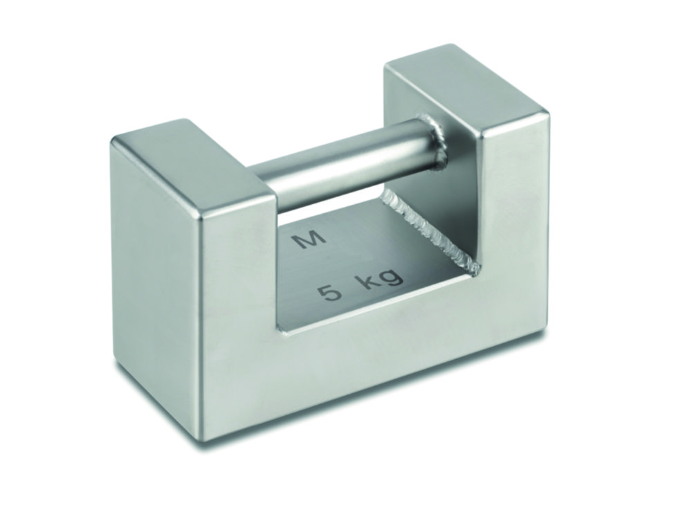 Rectangular calibration weights, class M1