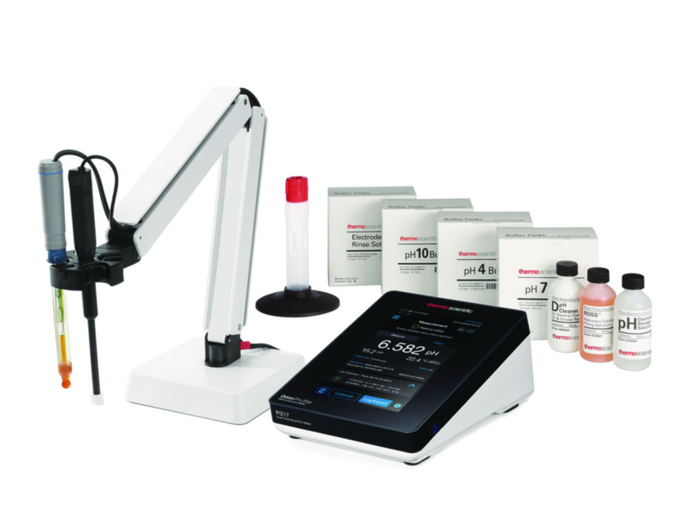 Dual channel pH/ion meter Orion™ Pro Star PI217, standard pH kit Dual channel pH/ion meter Orion™ Pro Star PI217, standard pH kit