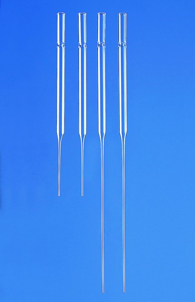 Pasteur pipettes, Soda-lime-glass Pasteur pipettes, Soda-lime-glass