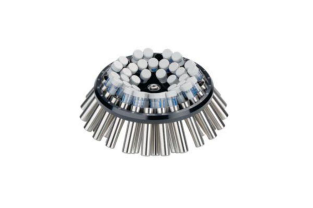 Festwinkelrotoren mit Stahlhülsen F-35-48-17 für Zentrifugen 5804/5804 R, 5810/5810 R