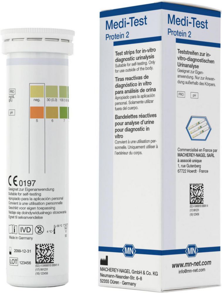Test strips for Urine analysis MEDI-TEST Test strips for Urine analysis MEDI-TEST
